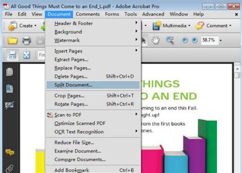 adobe split pdf|separar pdf adobe acrobat.